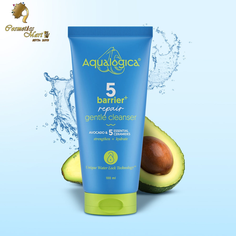 Aqualogica 5 Barrier+ Repair Gentle Cleanser with Avocado & 5 Essential Ceramides - 100 ml