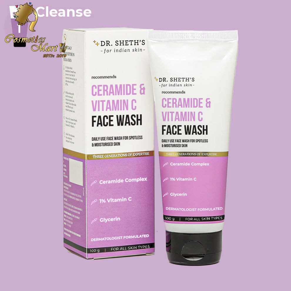Dr Sheths Ceramide and vitamin C Face wash 100ml