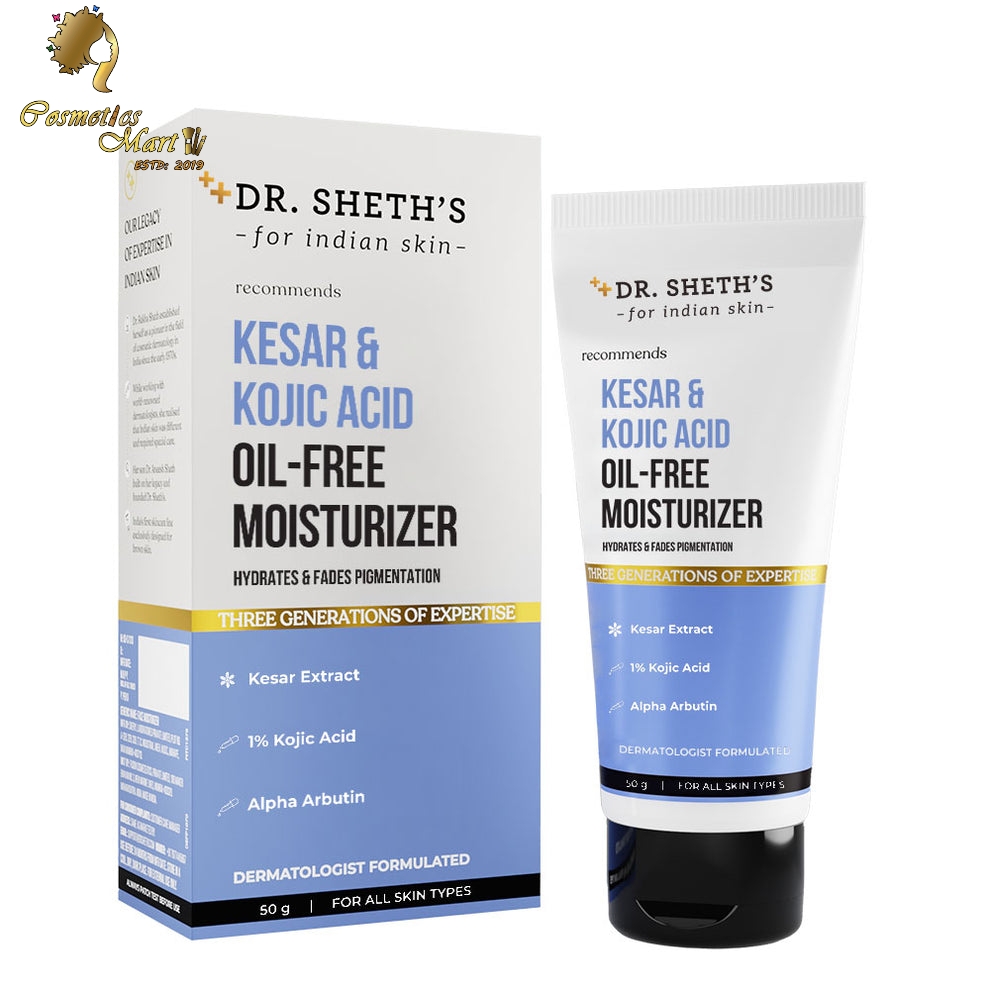 Dr Sheths Kesar & Kojic Acid Oil Free Moisturizer - 50g