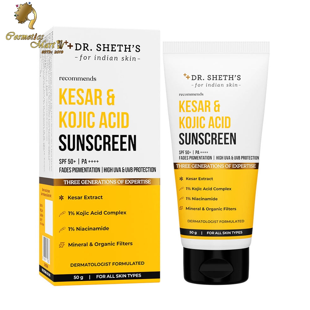 Dr Sheths Kesar and Kojic Acid Sunscreen 50gm