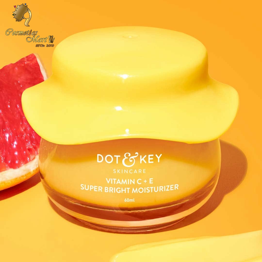Dot & Key Vitamin C + E Moisturizer for Glowing Skin(Normal, Oily & Combination skin) 60ml