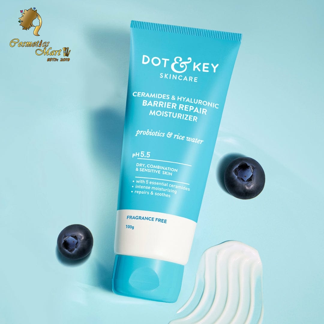 Dot & Key Barrier Repair Moisturizer with Ceramides + Hyaluronic Acid 100gm/Dry, Normal, Sensitive & Combination Skin