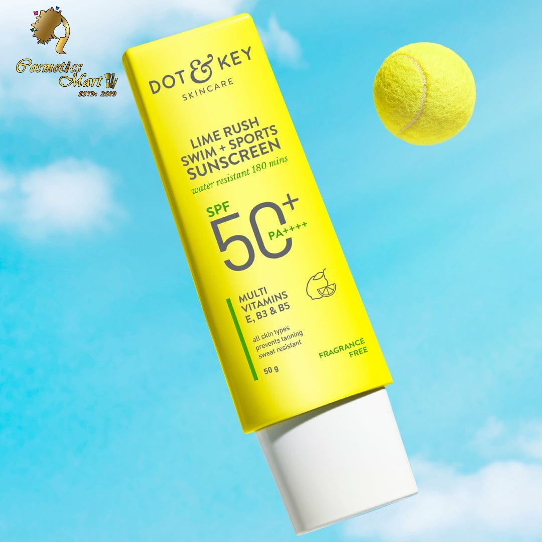 Dot & Key Swim + Sports Sunscreen SPF 50+ 50gm(Water Resistant) All Skin Type