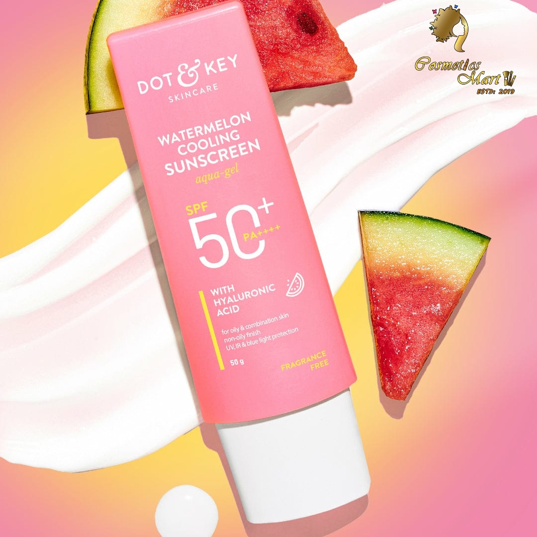 Dot & Key Watermelon Cooling Hyaluronic Acid Sunscreen SPF 50+ PA++++ 50gm/Oily & Combination Skin