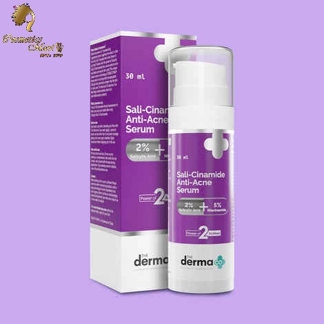 The Derma Co. Sali-Cinamide Anti-Acne Serum with 2% Salicylic Acid & 5% Niacinamide For Acne & Acne Marks - 30 ml